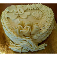Syrová torta - srdce Syrová torta - srdce