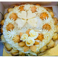 Syrová torta okrúhla
